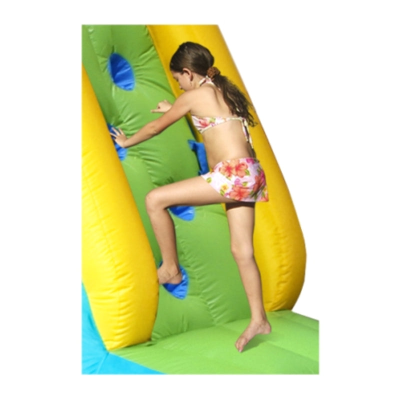 Island Water Slide with Pool & Water Gun