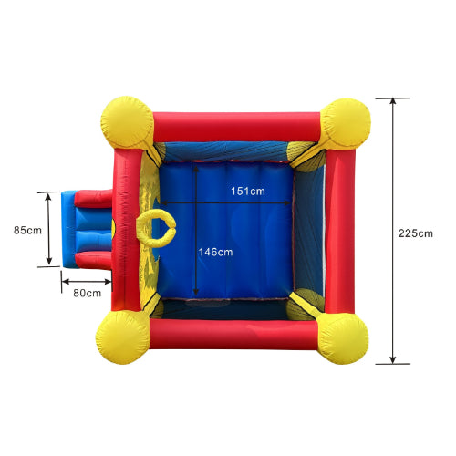 Dinosaur Slide Hoop Bouncer