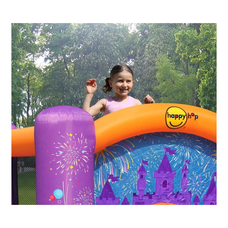 Fireworks Bouncer with Slide