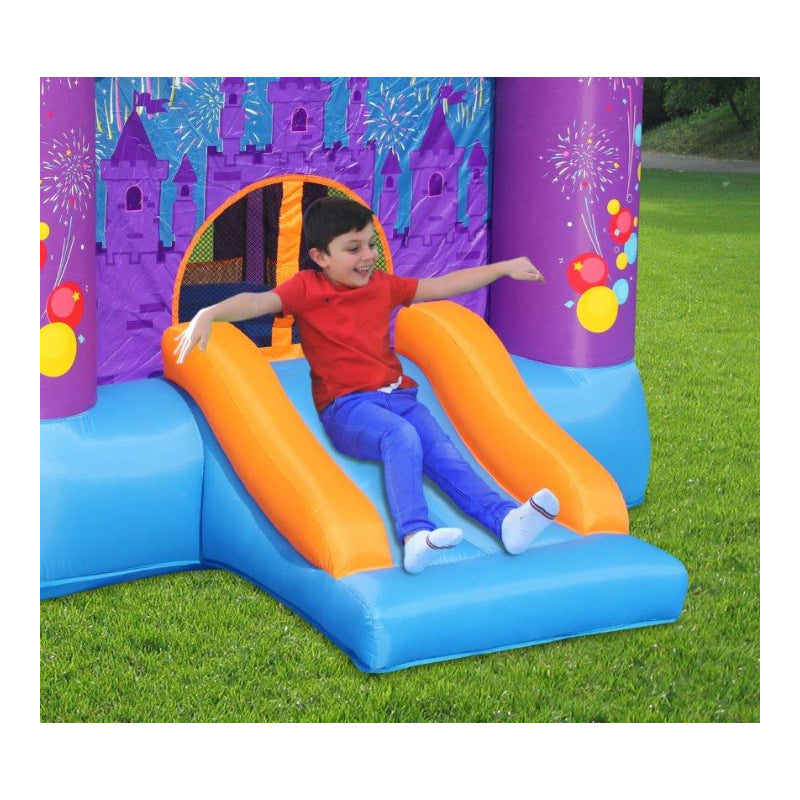 Fireworks Bouncer with Slide