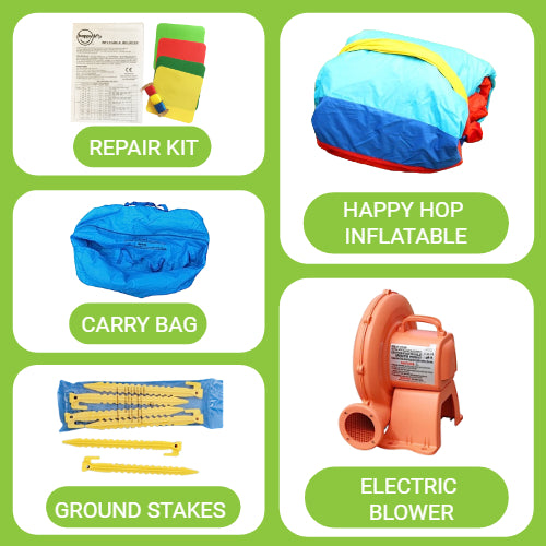 Fireworks Bouncer with Slide