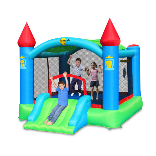 Mega Castle Bouncer with Slide Cover – Little Kids Jumping Castles