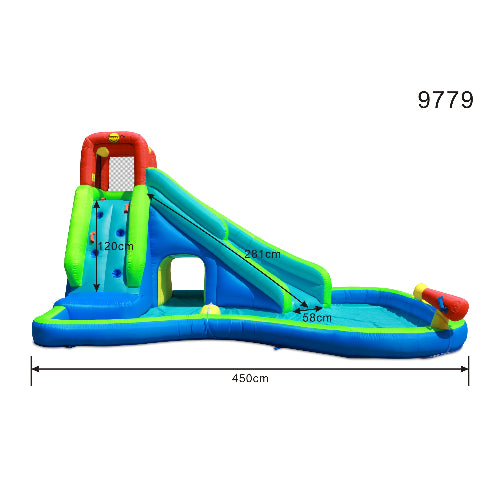 Water Slide Oasis with Aqua Cave