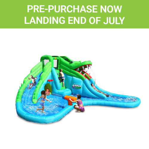 Crickey Crocodile Wet & Dry Water Slide