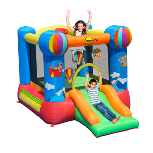 Hot Air Balloon Slide & Hoop Bouncer