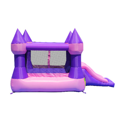 Pink Jumping Castle with Slide