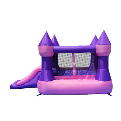 Pink Jumping Castle with Slide