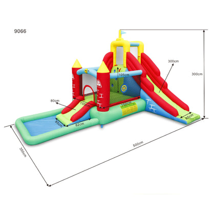 Castle Play Centre with 2 Slides