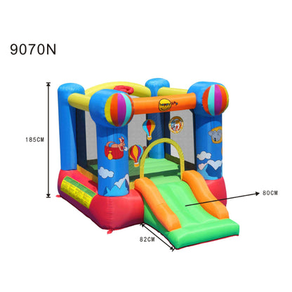 Hot Air Balloon Slide & Hoop Bouncer