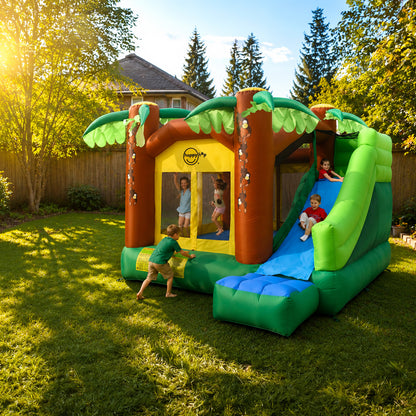 Jungle Climb & Slide Jumping Castle