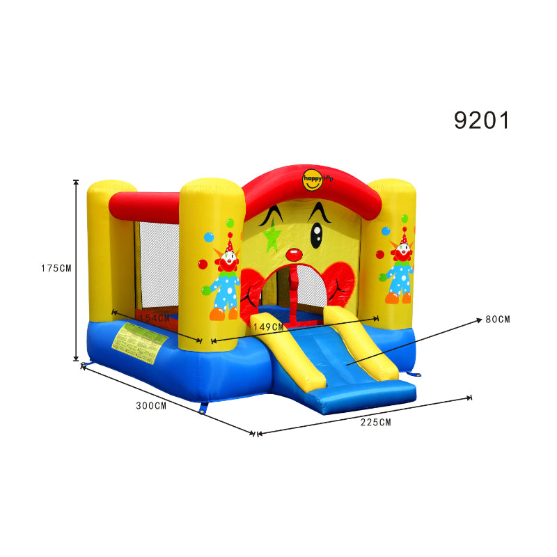 Clown Bouncer with Slide