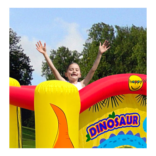 Dinosaur Slide & Hoop Bouncer