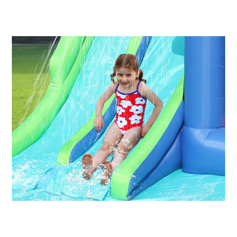 Jump & Splash Double Slide Water Park