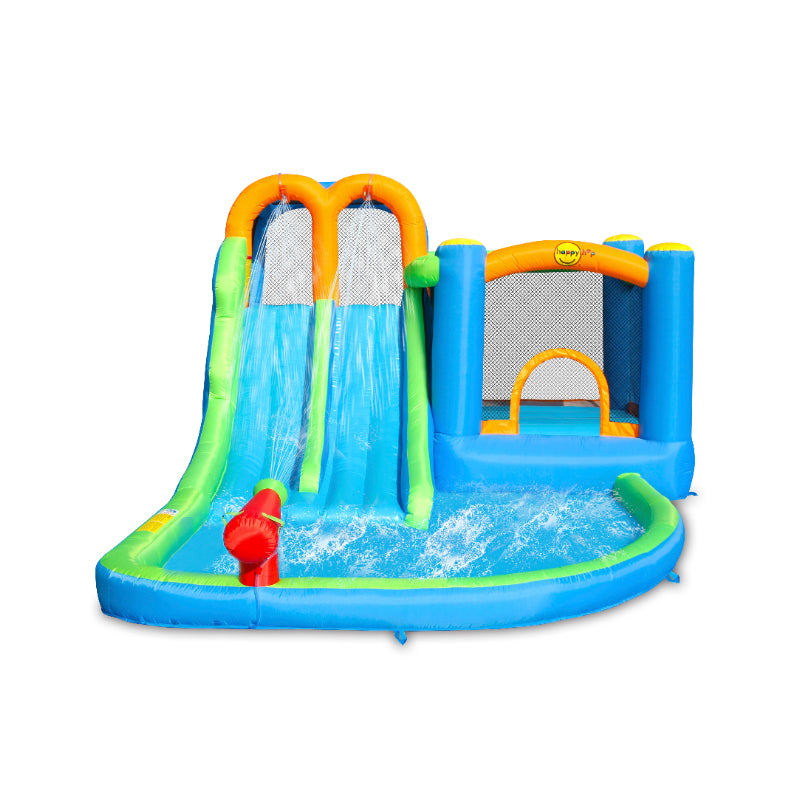 Jump & Splash Double Slide Water Park