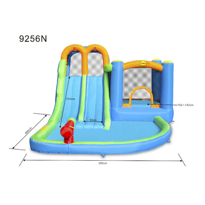 Jump & Splash Double Slide Water Park