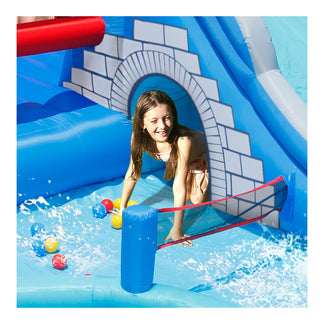 Wet & Dry Splash Park | Little Kids Jumping Castles | Happy Hop