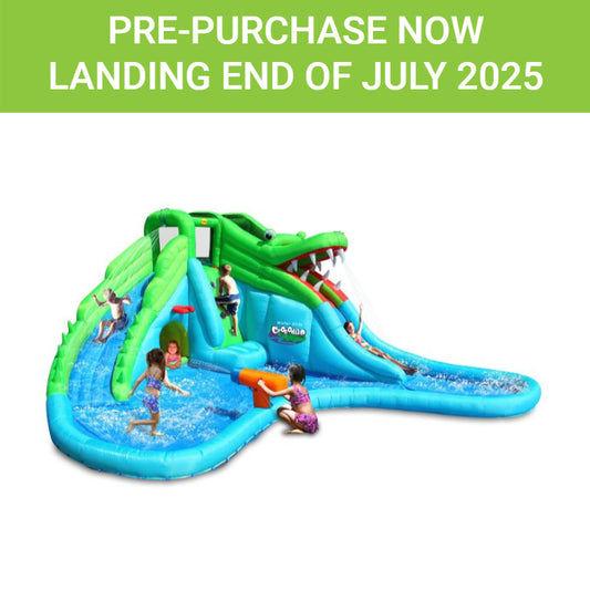 Crickey Crocodile Wet & Dry Water Slide