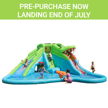 Crickey Crocodile Wet & Dry Water Slide