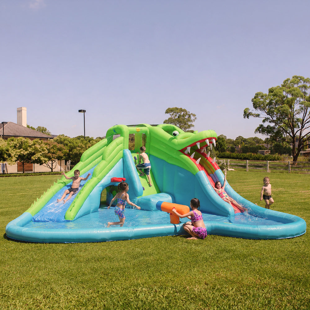 Crickey Crocodile Wet & Dry Water Slide