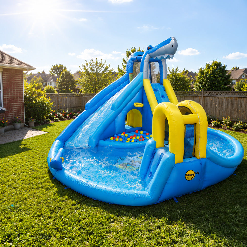 Shark Double Slide Fun Zone