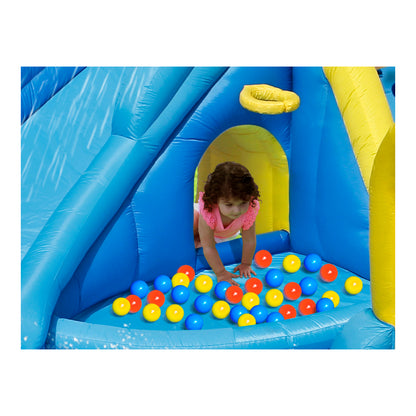 Shark Double Slide Fun Zone