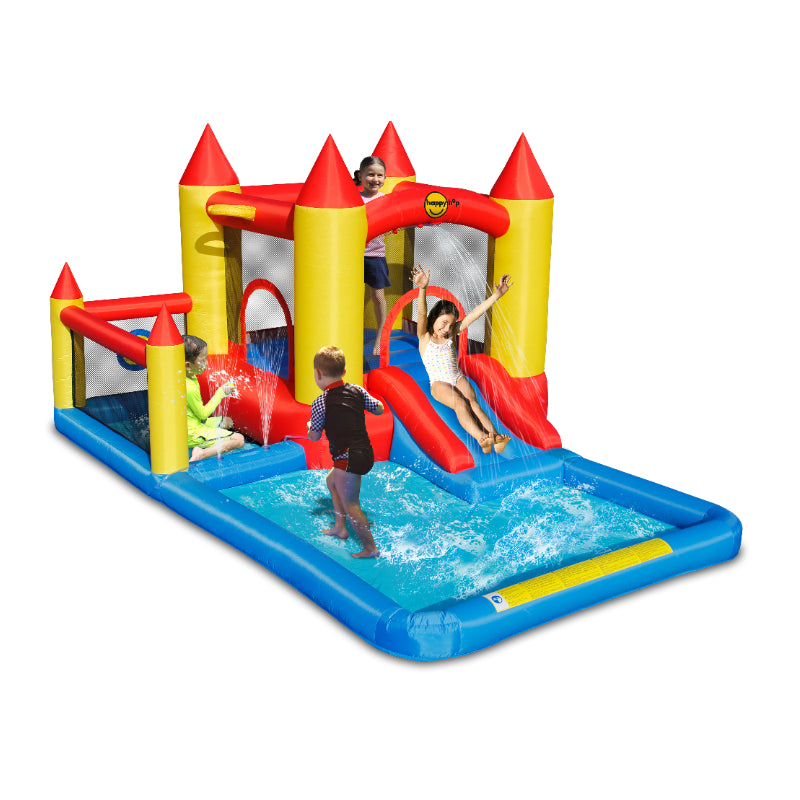 Castle Bouncer with Splash Pool & Ballpit