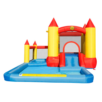 Castle Bouncer with Splash Pool & Ballpit