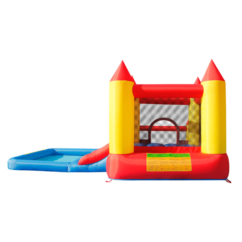 Castle Bouncer with Splash Pool & Ballpit