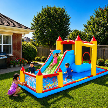 Bounce & Slide Water Fun Zone