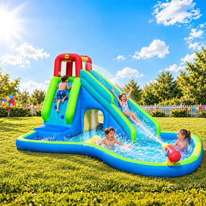 Water Slide Oasis with Aqua Cave