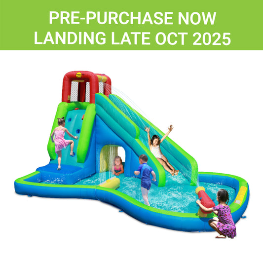 Water Slide Oasis with Aqua Cave