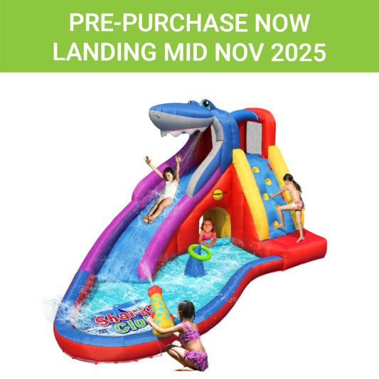 Shark Club Bruce Wet & Dry Water Slide