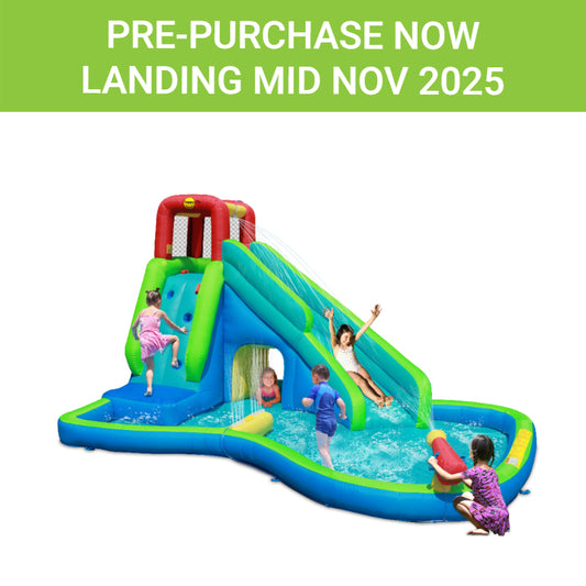 Water Slide Oasis with Aqua Cave