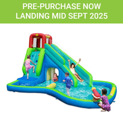 Water Slide Oasis with Aqua Cave
