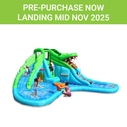 Crickey Crocodile Wet & Dry Water Slide