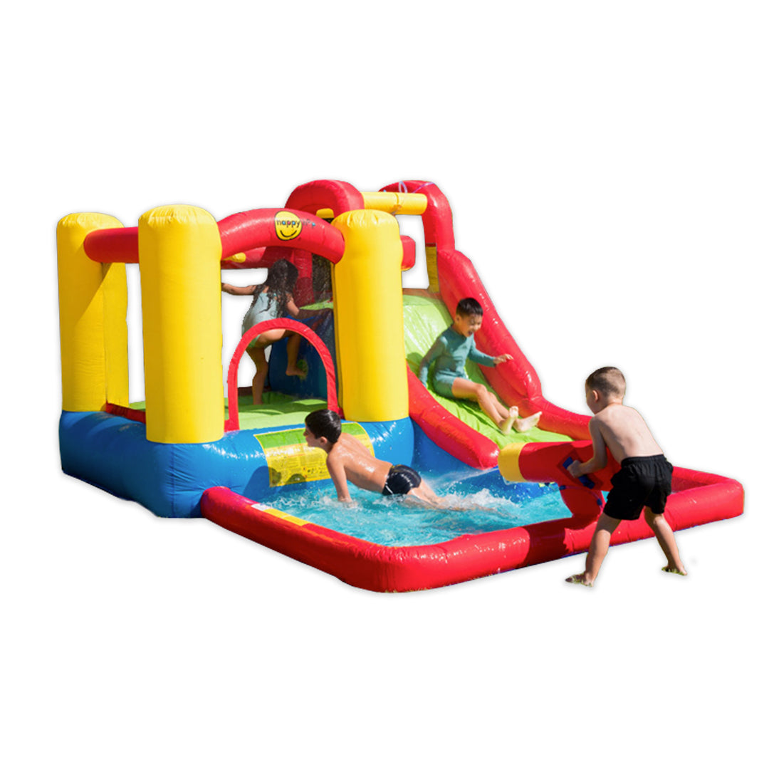 Splash Jump Jump & Splash Adventure with Cannon | Little Kids Jumping Castles