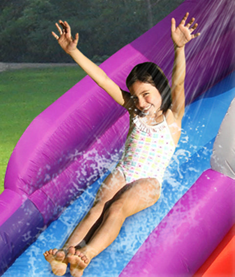 Shark club best sale water slide