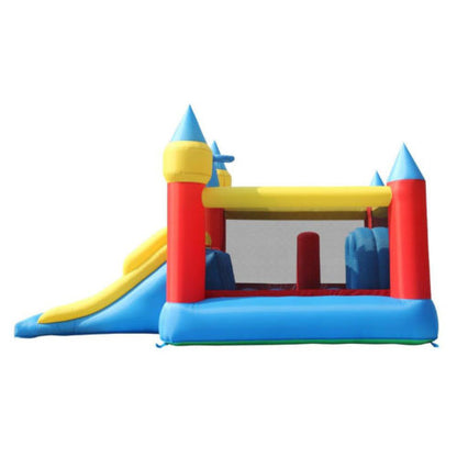 Double Slide Obstacle Course Castle