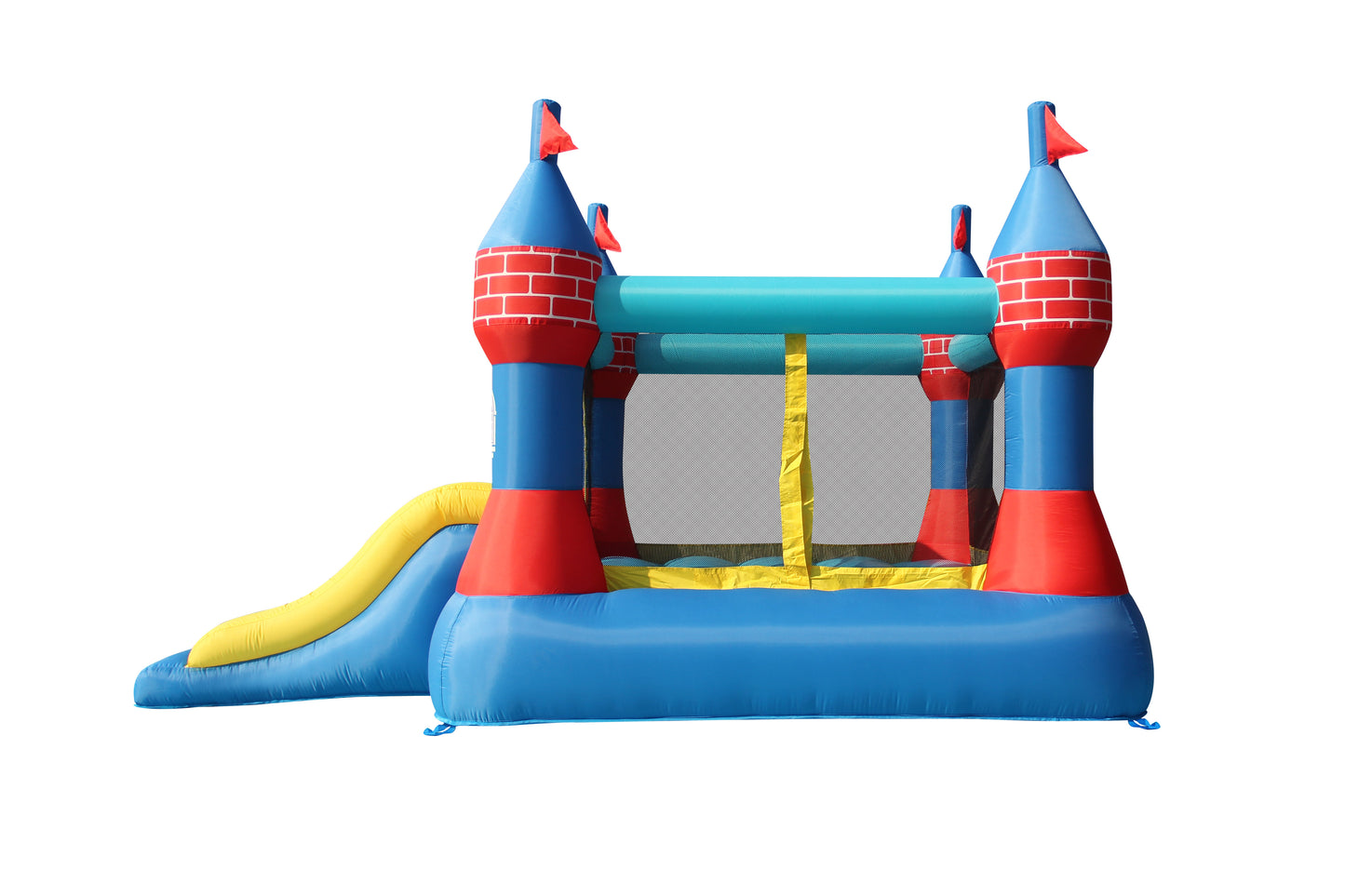 Castle Bouncer with Double Slide