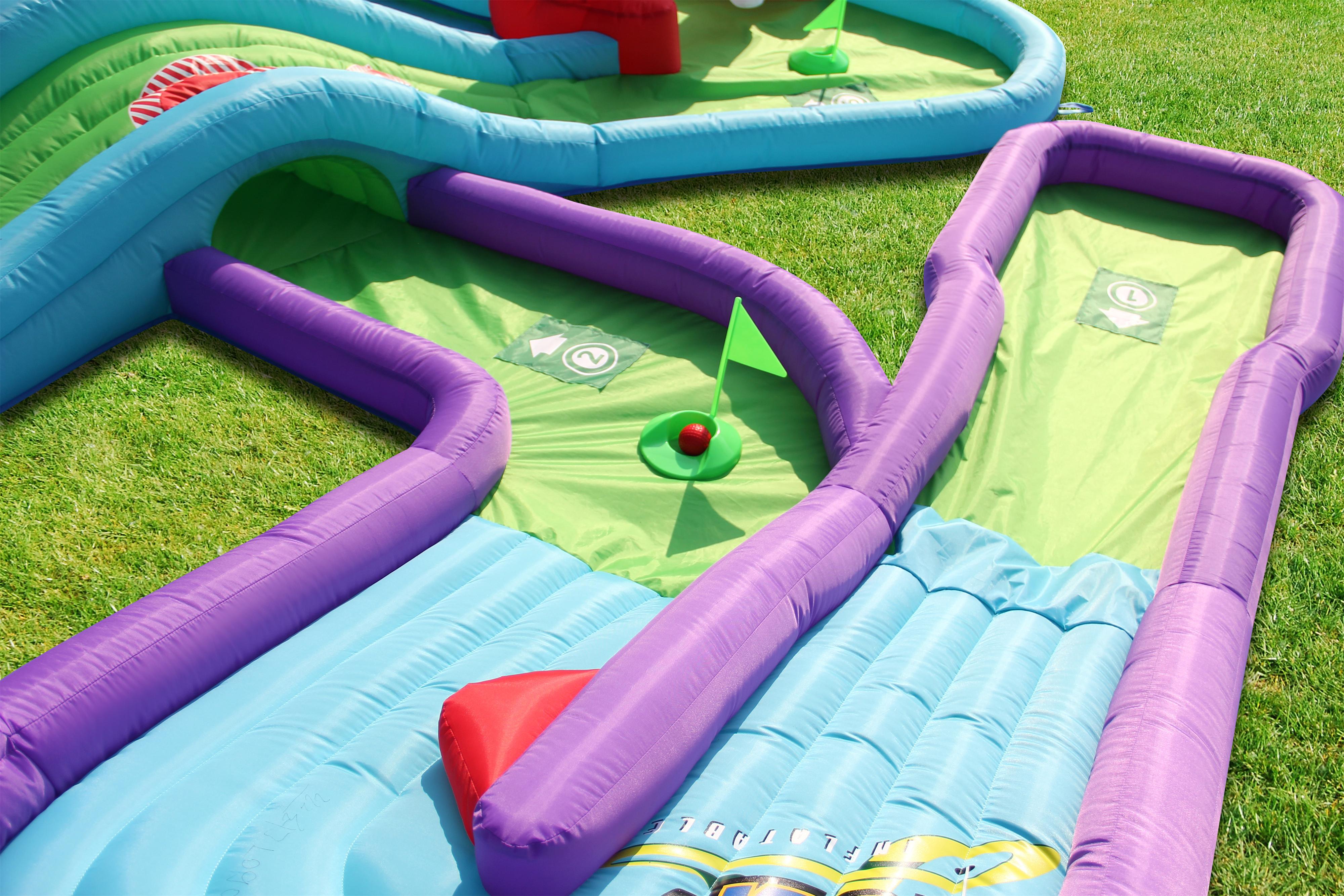 Adventure Golf Inflatable | Little Kids Jumping Castle | Happy Hop ...