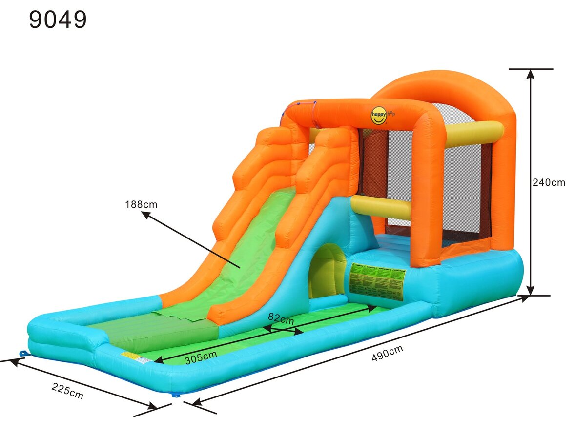 Giant Airflow Bouncy Castle & Pool - Wet & Dry